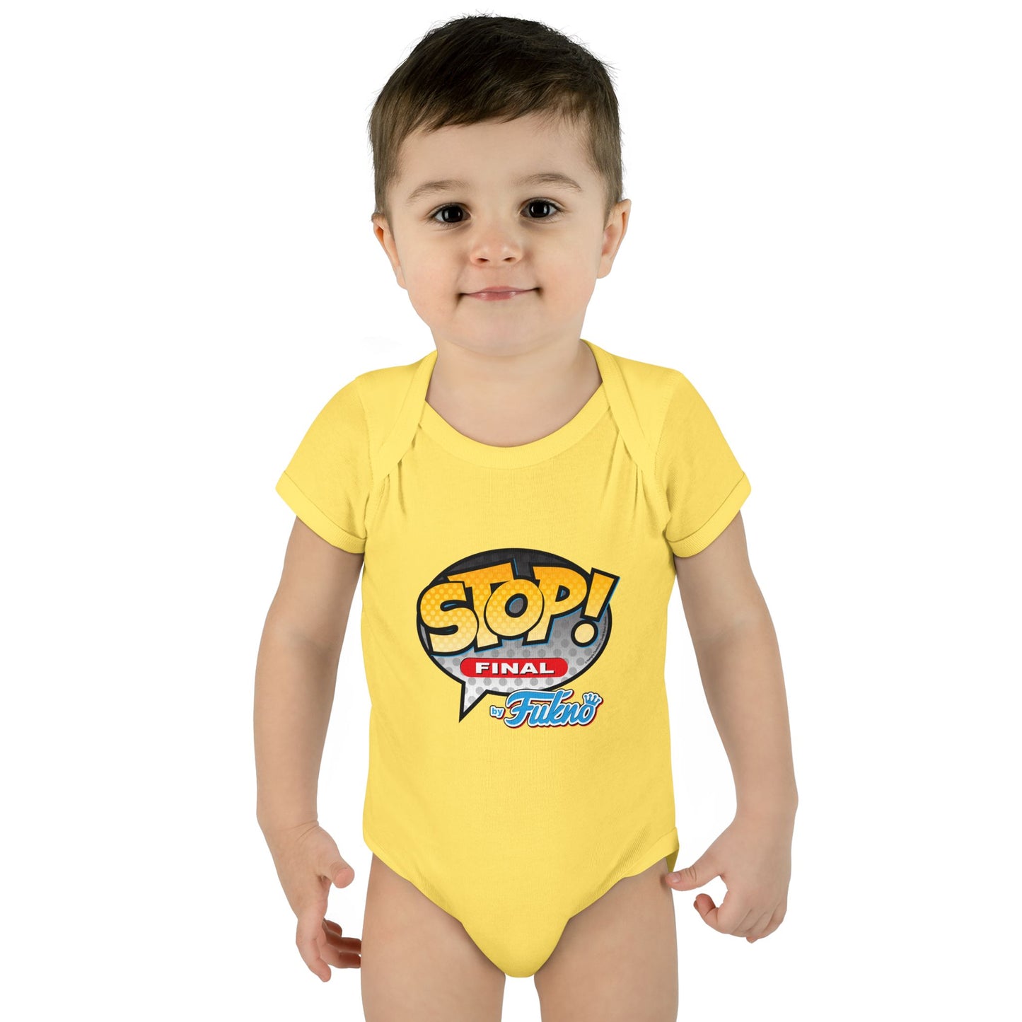 DK103: Stop! by Fukno - Infant Sized Onsie