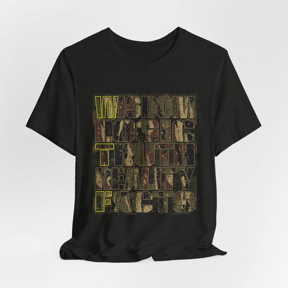 DK159: WTF! FTW! Facts! (Camo Edition) - Unisex S/S T-Shirt