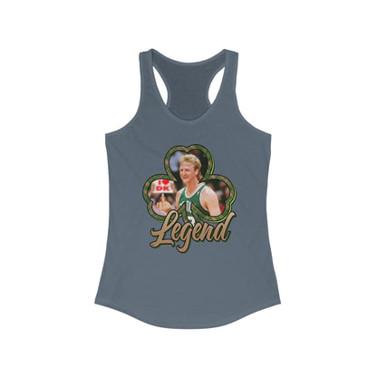 DK33: Give 'em the Bird (Larry Edition) - Ladies Racerback Tank
