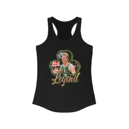 DK33: Give 'em the Bird (Larry Edition) - Ladies Racerback Tank