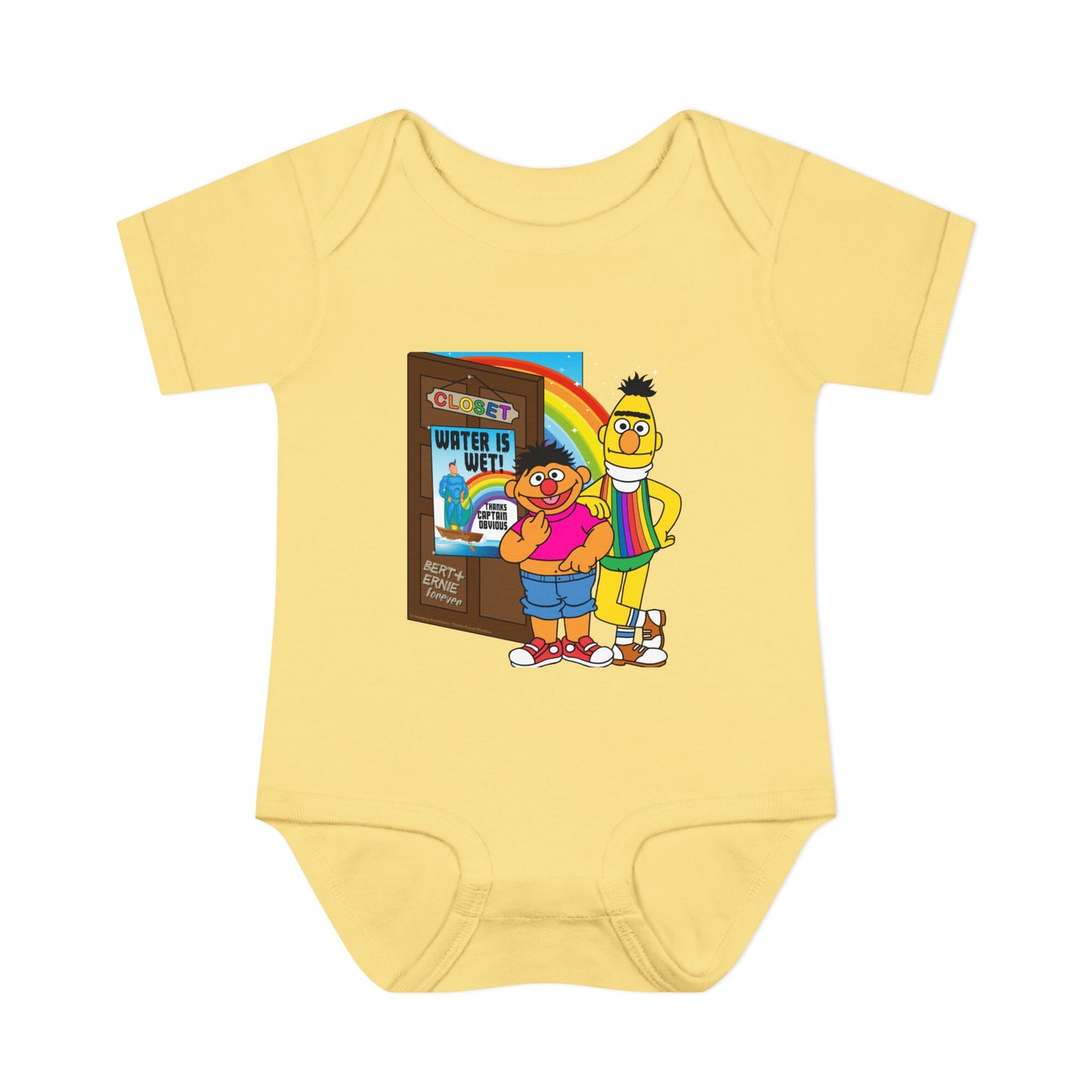 DK201: Bert & Ernie's Closet - Infant Sized Onsie