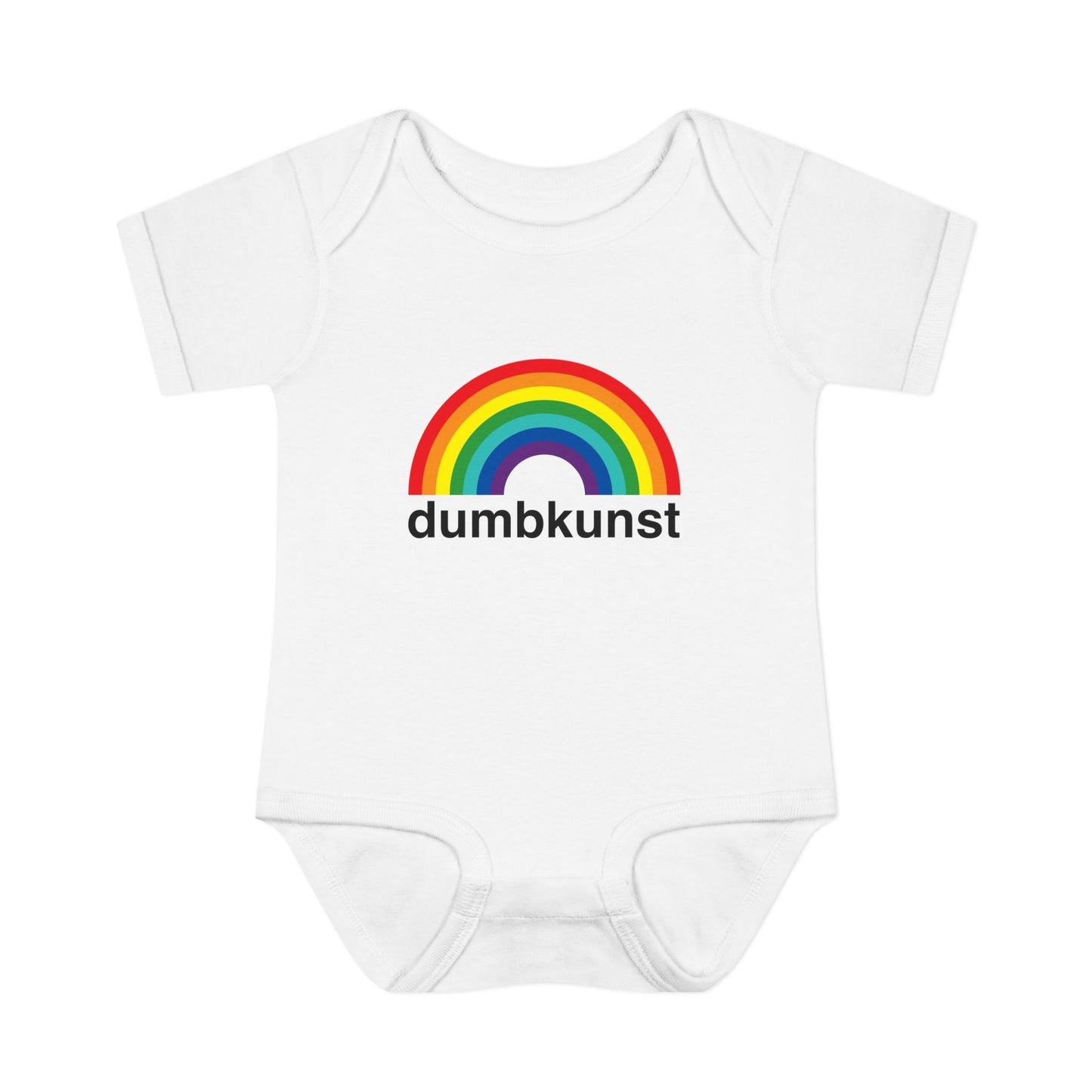 DK16: Dumb Kunst Under The Rainbow - Infant Sized Onsie