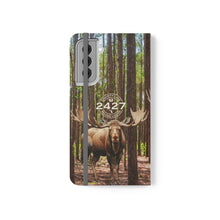 Load image into Gallery viewer, Moose Lodge 2427 - Woodlands Moose - Flip Organizational Phone Cases (Select Phone Models)
