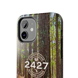 Moose Lodge 2427 - Woodlands Moose - Tough Phone Cases (Select Phone Models)