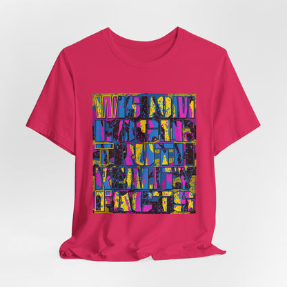 DK159: WTF! FTW! Facts! (CMYK Edition) - Unisex S/S T-Shirt