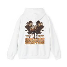 Load image into Gallery viewer, Moose Lodge 2427 - Moose Antlers - Hooded Sweatshirt (Front &amp; Back Print)
