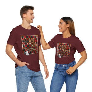 DK213: Checker Chessmate - Unisex S/S T-Shirt