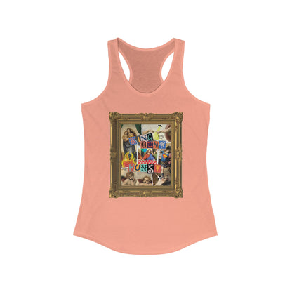 DK169: Kingdumb Kunst - Ladies Racerback Tank