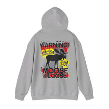 Load image into Gallery viewer, Moose Lodge 2427 - Loose Moose - Hooded Sweatshirt (Front &amp; Back Print)
