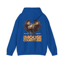 Load image into Gallery viewer, Moose Lodge 2427 - Moose Antlers - Hooded Sweatshirt (Front &amp; Back Print)
