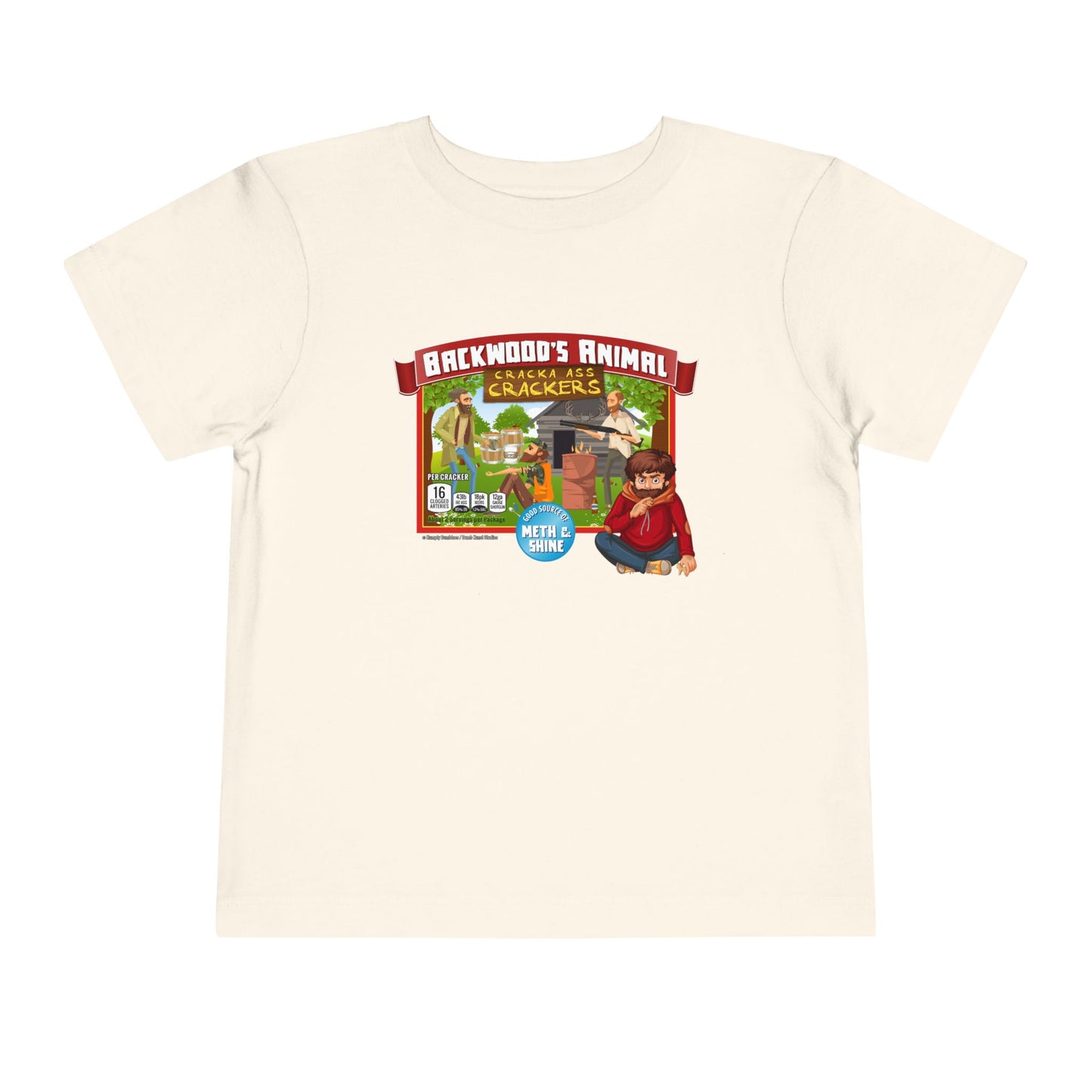 DK77: Animal Cracka' Ass Crackas - Toddler Sized T-Shirt