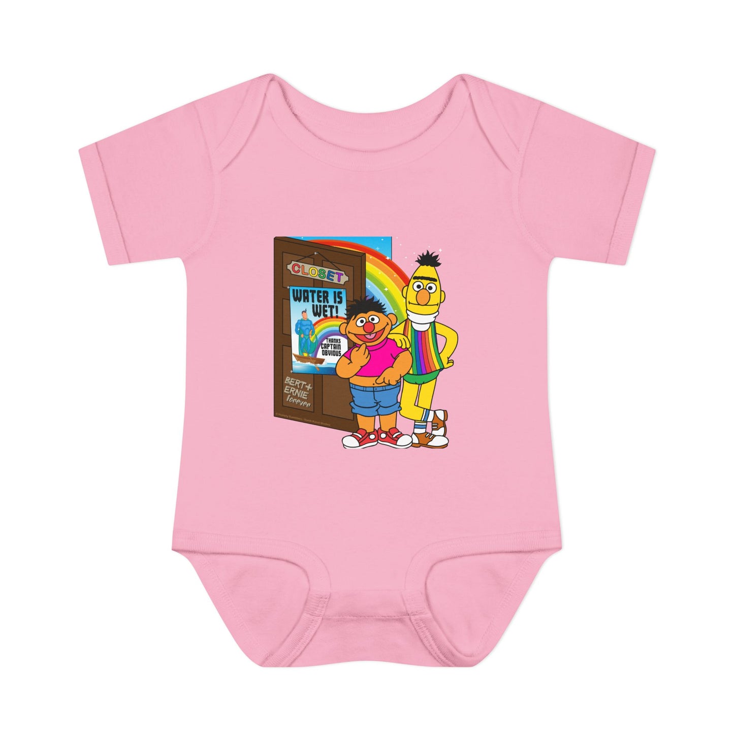 DK201: Bert & Ernie's Closet - Infant Sized Onsie