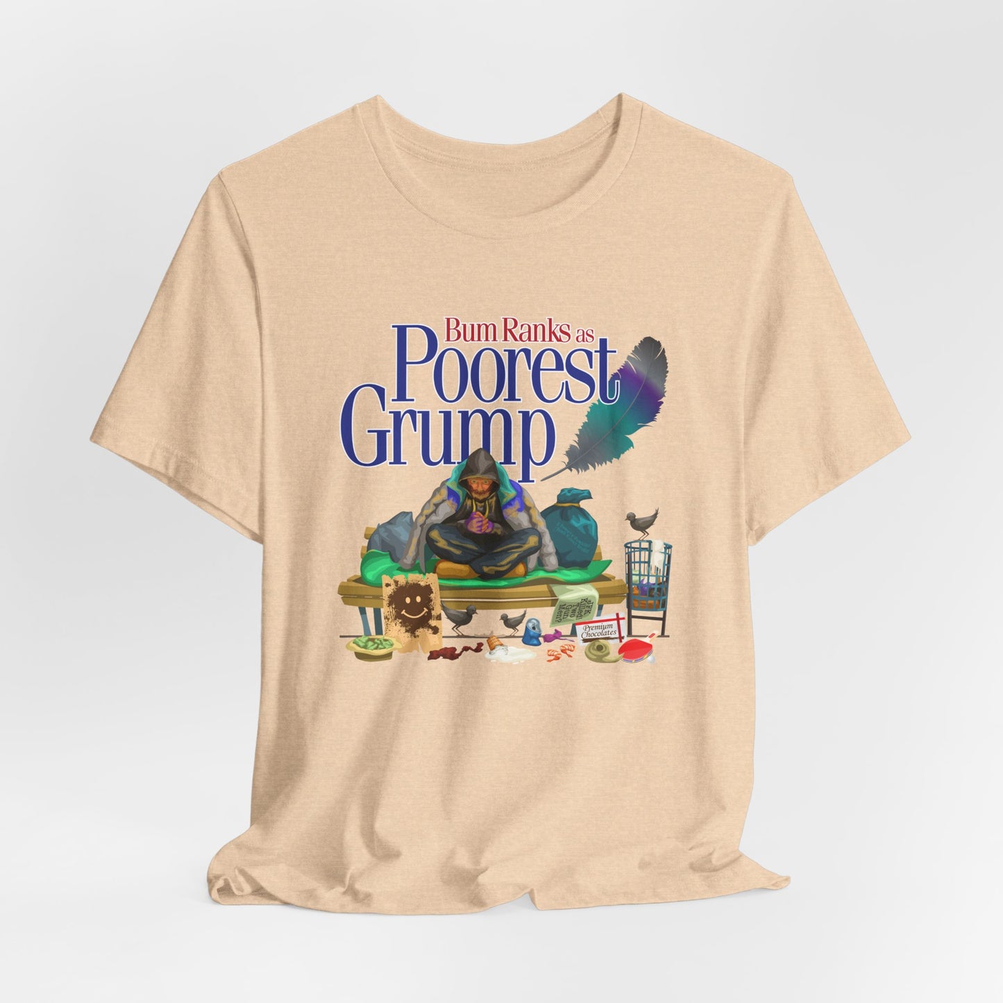 DK146: Poorest Grump - Unisex S/S T-Shirt