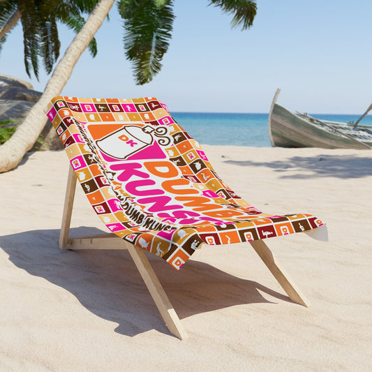 DK11: America's Run By Dumb Kunst - 30"x60" Beach Towel