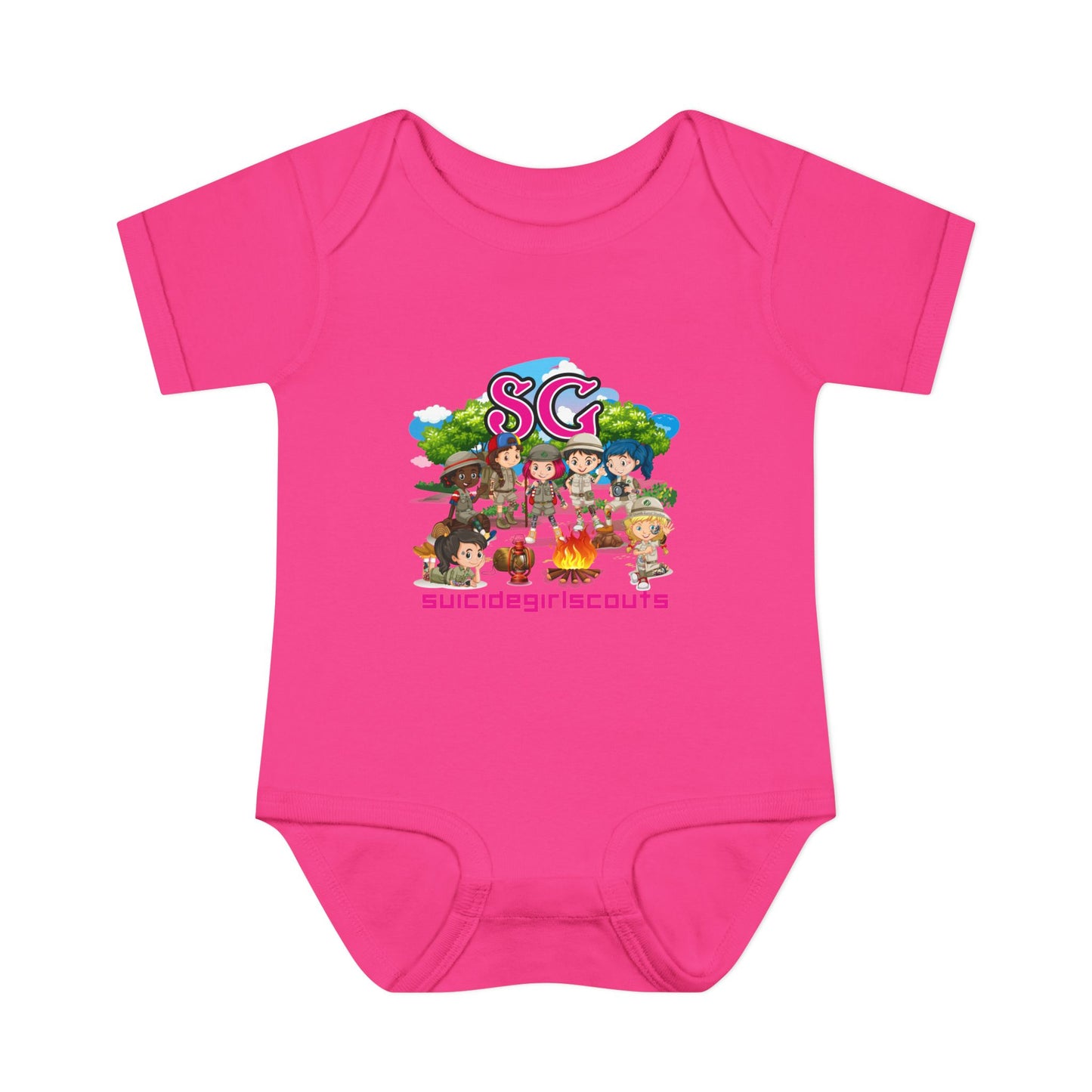 DK66: Suicide Girlscouts - Infant Sized Onsie