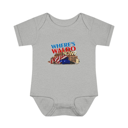DK89: Where's Waldo Now? - Infant Sized Onsie