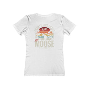 Moose Lodge 2427 - Florida Moose Sunset - Women's T-Shirt (Front & Back Print)