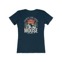 Load image into Gallery viewer, Moose Lodge 2427 - Florida Moose Sunset - Women&#39;s T-Shirt (Front &amp; Back Print)
