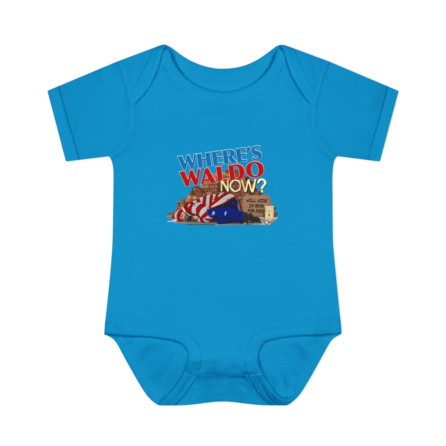 DK89: Where's Waldo Now? - Infant Sized Onsie