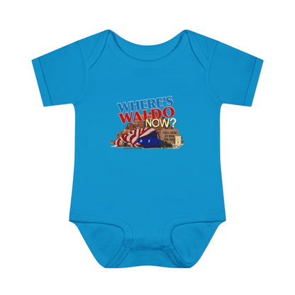 DK89: Where's Waldo Now? - Infant Sized Onsie