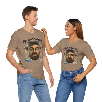 DK189: Herding Sheeple - Unisex S/S T-Shirt
