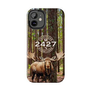 Moose Lodge 2427 - Woodlands Moose - Tough Phone Cases (Select Phone Models)