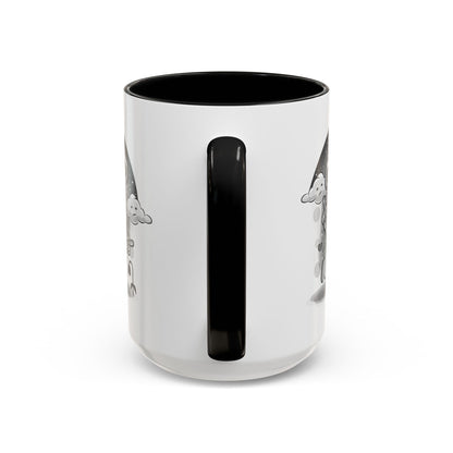 DK227: Nobody Cares Bear - Ceramic Coffee Mugs
