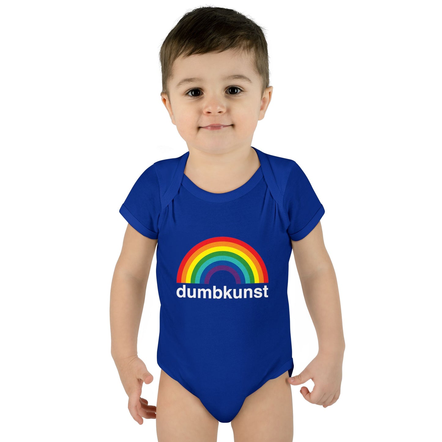 DK16: Dumb Kunst Under The Rainbow - Infant Sized Onsie