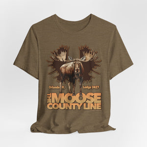 Moose Lodge 2427 - Moose Antlers - Unisex T-Shirt (Front Print Only)