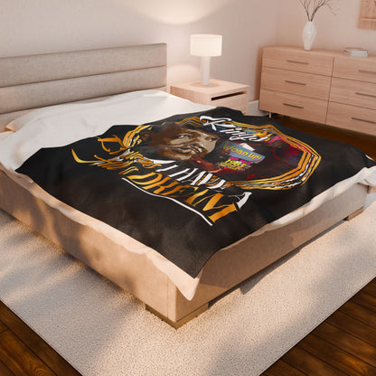 DK50: King Recognize King - Velveteen Plush Blanket