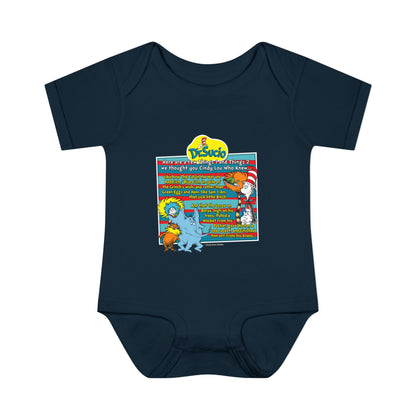 DK64: Doctored Seuss (Dirty Dr. Sucio) - Infant Sized Onsie