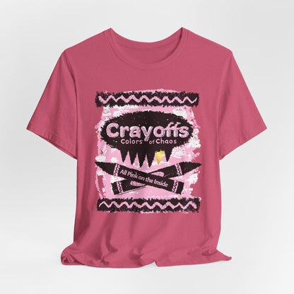 DK110: Crayoffs Colors of Chaos - Unisex S/S T-Shirt
