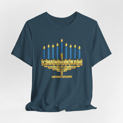 DK192: [C]ha[n]nu[k]ka[h] - Unisex S/S T-Shirt