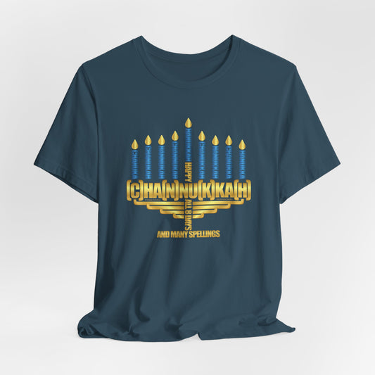 DK192: [C]ha[n]nu[k]ka[h] - Unisex S/S T-Shirt