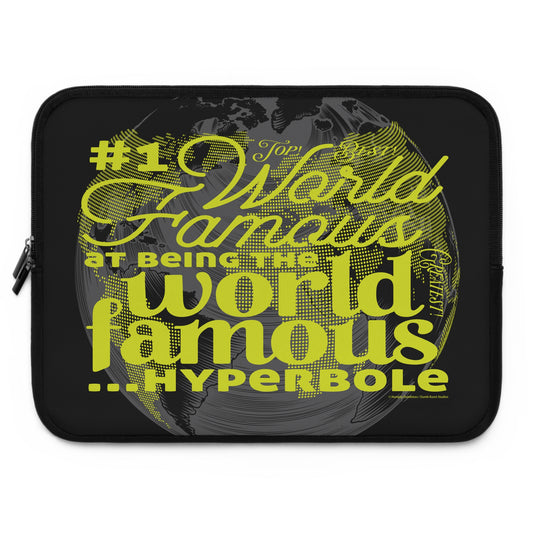 DK162: World Famous - Padded Laptop / Tablet Sleeve