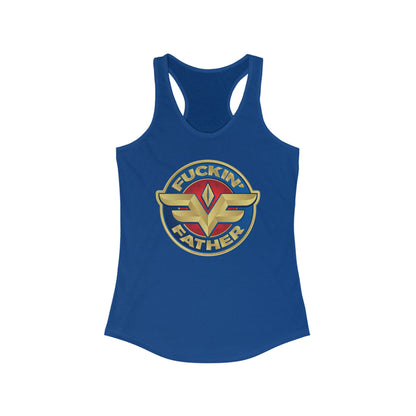 DK234: MF'in Fatherfuckers (HIS Edition) - Ladies Racerback Tank