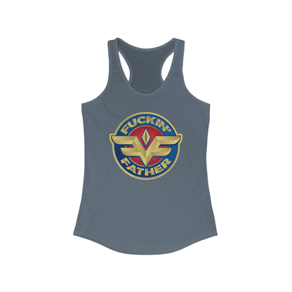 DK234: MF'in Fatherfuckers (HIS Edition) - Ladies Racerback Tank