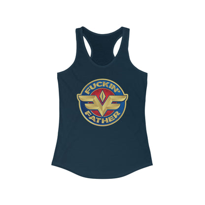 DK234: MF'in Fatherfuckers (HIS Edition) - Ladies Racerback Tank