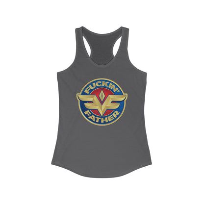 DK234: MF'in Fatherfuckers (HIS Edition) - Ladies Racerback Tank