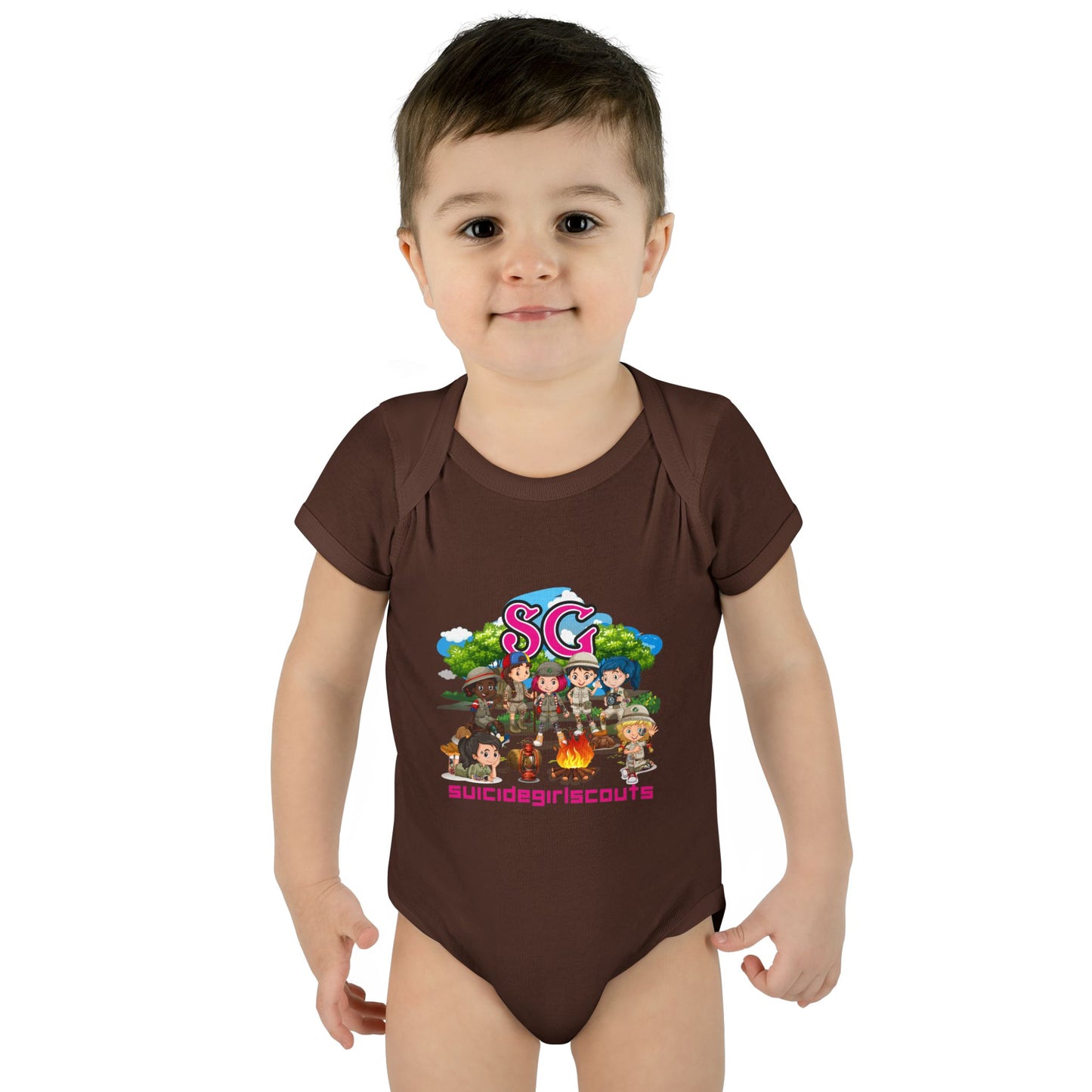 DK66: Suicide Girlscouts - Infant Sized Onsie