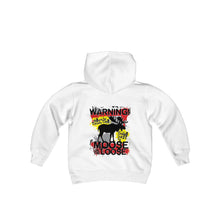 Load image into Gallery viewer, Moose Lodge 2427 - Loose Moose - Youth Hooded Sweatshirt (Front &amp; Back Print)
