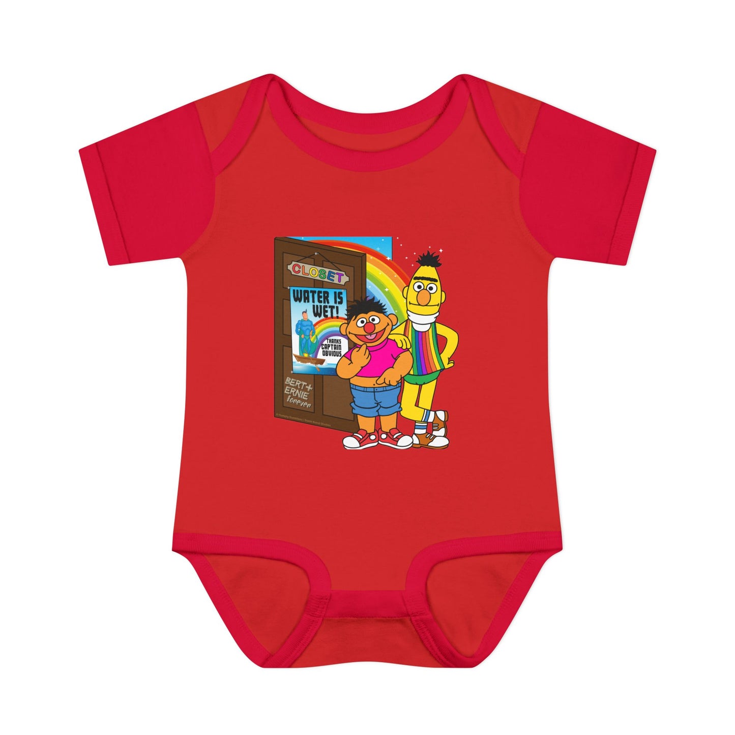 DK201: Bert & Ernie's Closet - Infant Sized Onsie