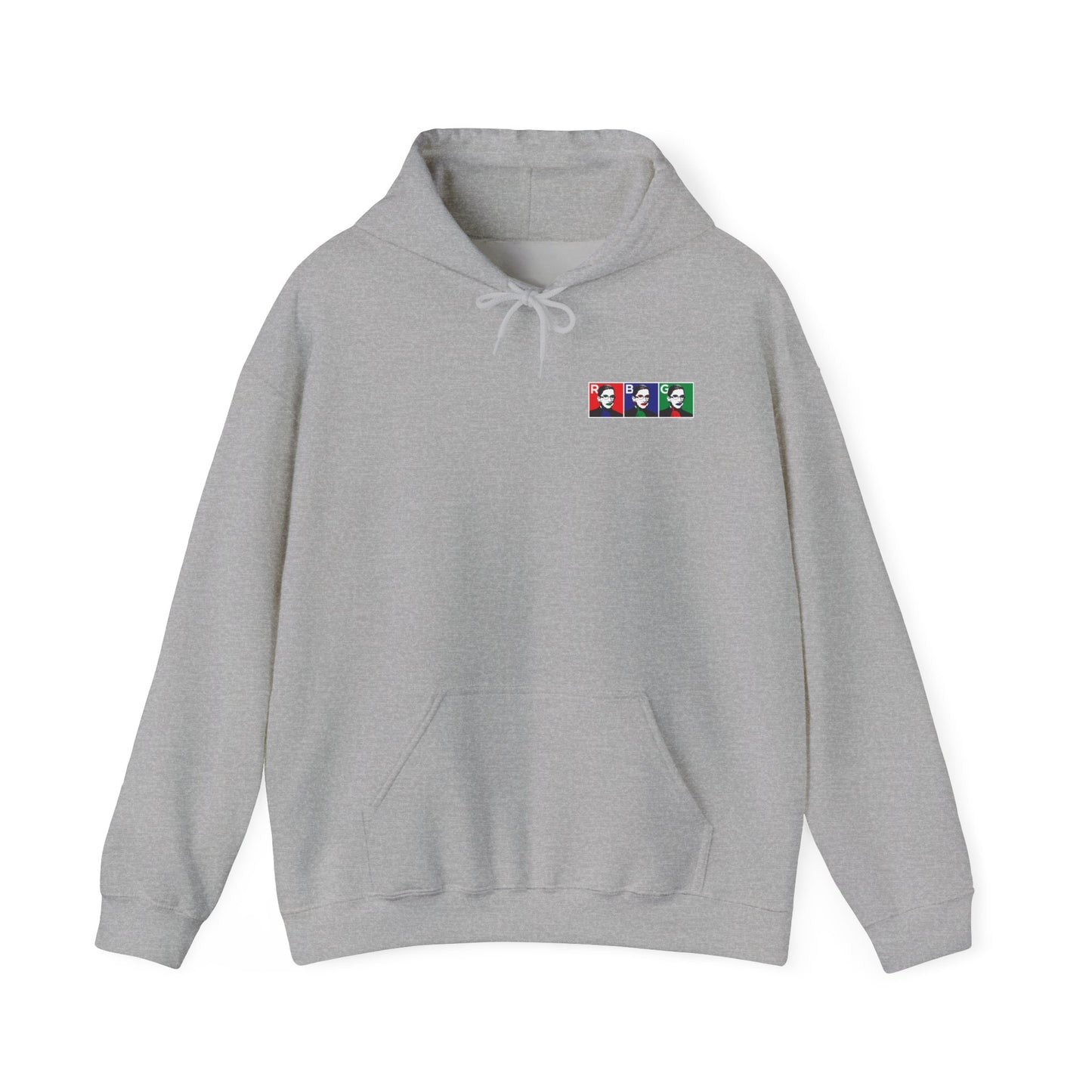DK10: RBG in RGB - Adult Hooded Sweatshirt