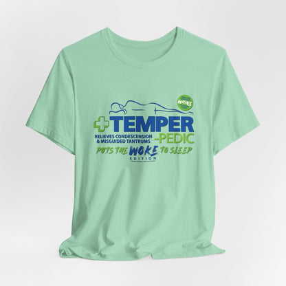 DK185: Temper-pedic - Unisex S/S T-Shirt