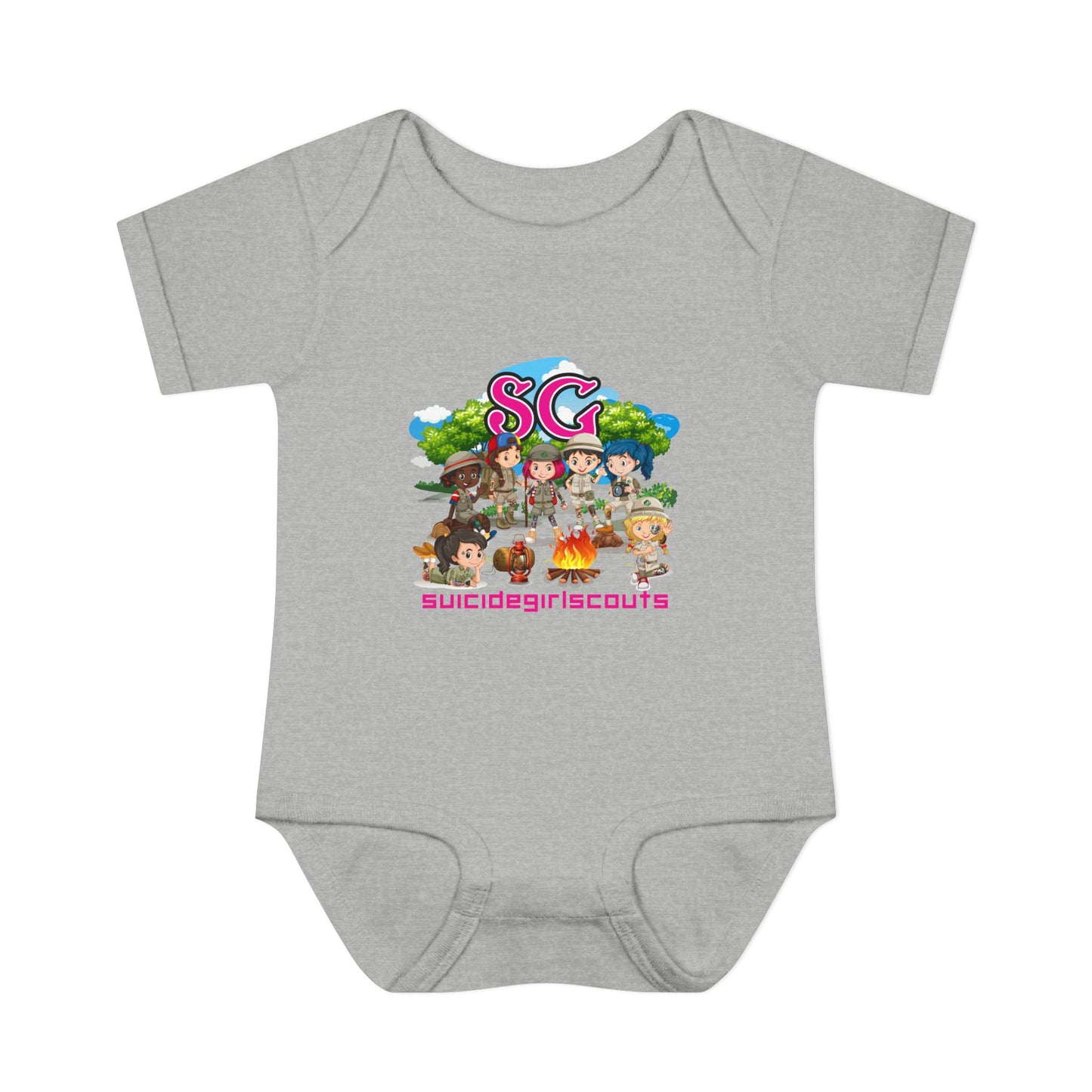 DK66: Suicide Girlscouts - Infant Sized Onsie