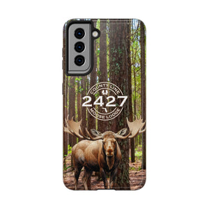 Moose Lodge 2427 - Woodlands Moose - Tough Phone Cases (Select Phone Models)