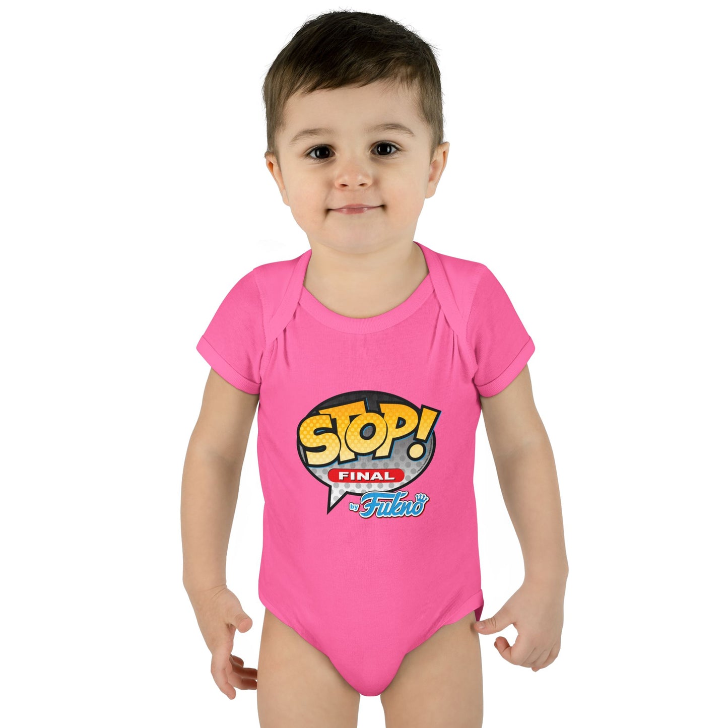 DK103: Stop! by Fukno - Infant Sized Onsie