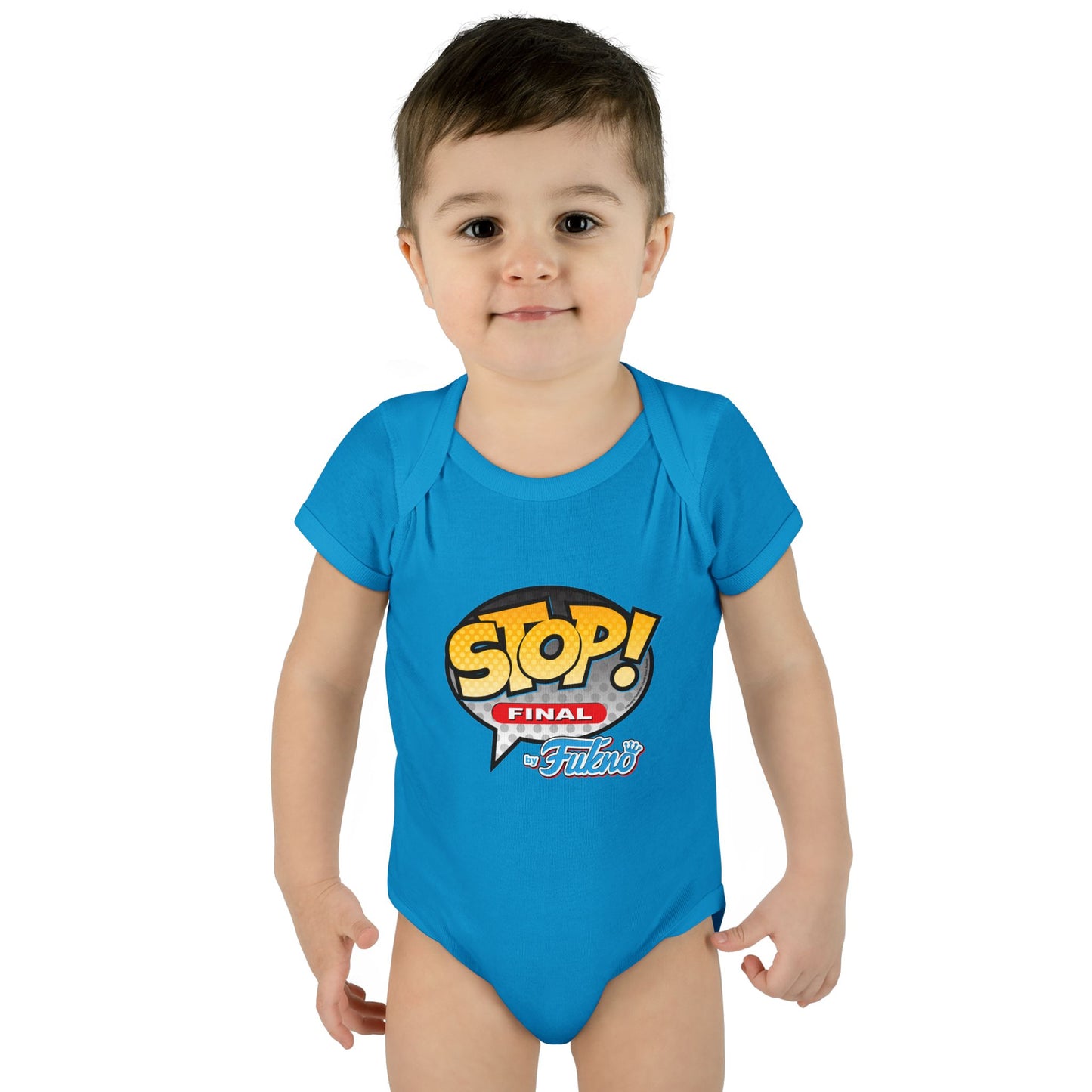 DK103: Stop! by Fukno - Infant Sized Onsie