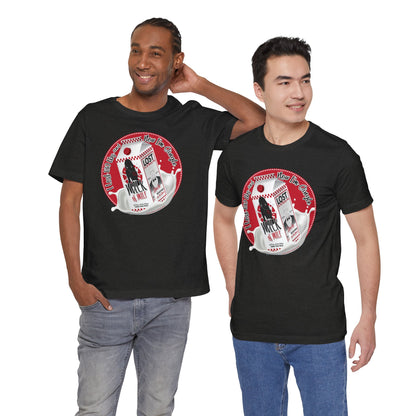 DK91: Not Really "Missing" (Lost 180 lbs / Her Edition) - Unisex S/S T-Shirt