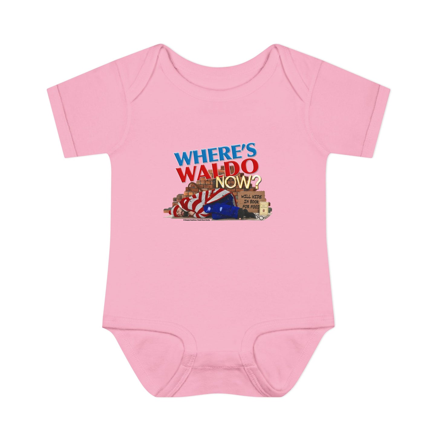 DK89: Where's Waldo Now? - Infant Sized Onsie